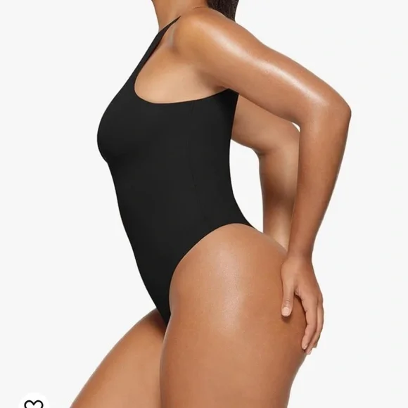 Sleeveless High Neck Racer Back Tank Tops Second-skin Body Suit - Picture 2 of 9